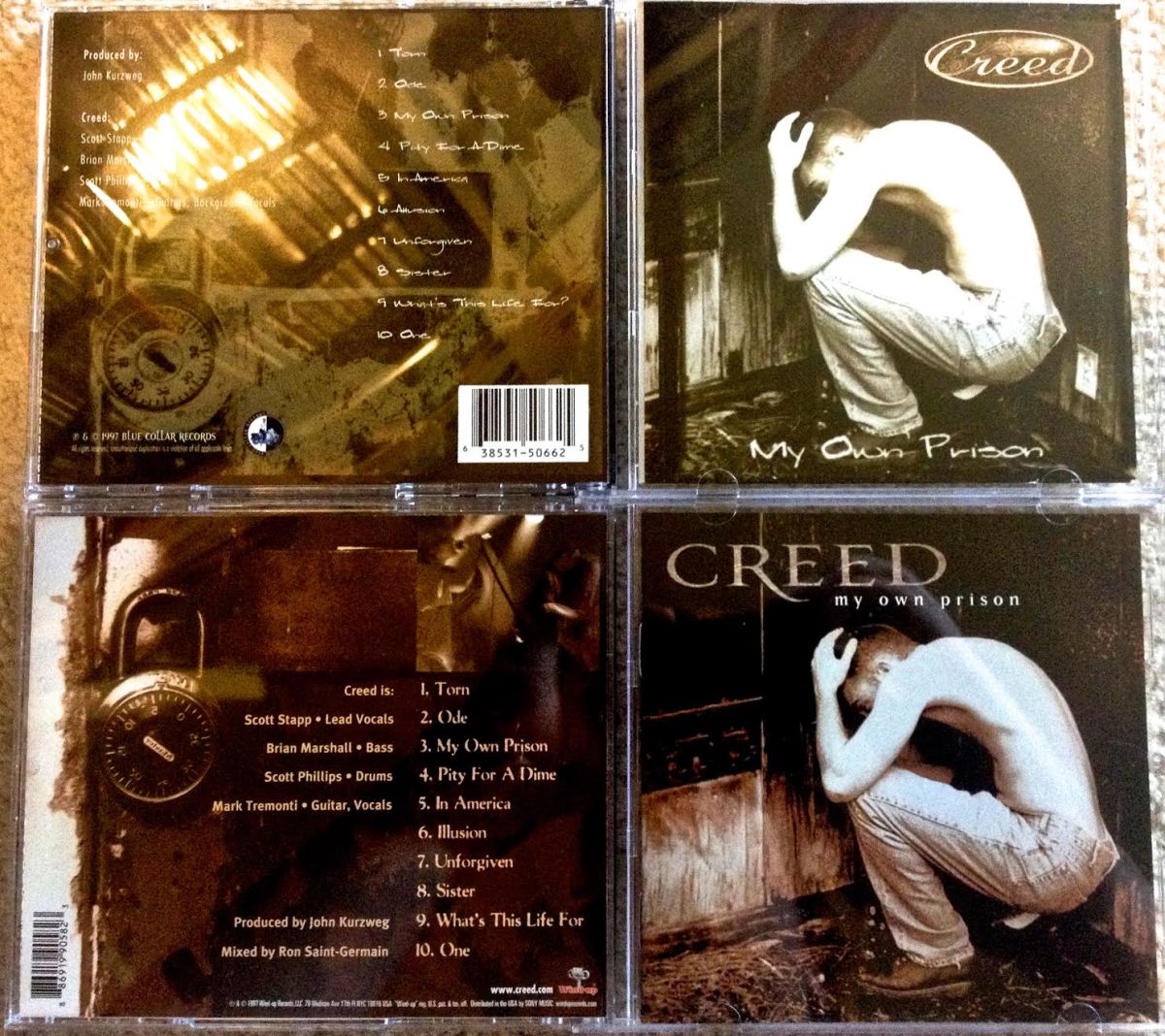 GUEST REVIEW: Creed - My Own Prison (1997 including original mix) .
