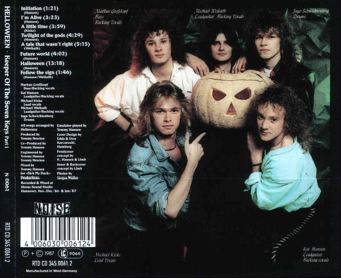 Guest Review Helloween Keeper Of The Seven Keys Part I 1987 Mikeladano Com